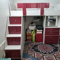 فروش فوق العاده تخت کودک چندکاره MDFدست دوم