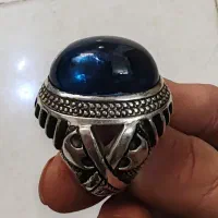 انگشتر نقره کار دست استاد حسین چزگی