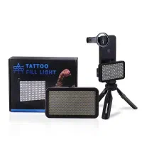 tatoo fill light لنز عکس فیلمبرداری نور ثابت
