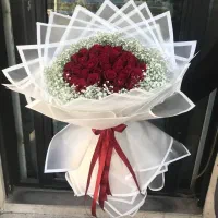 دسته گل وباکس گل رز هلندی شاخه ای 25تومان