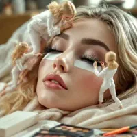 مدل خدمات مژه