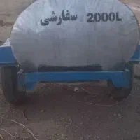 تانکر 2000L چرخ دار