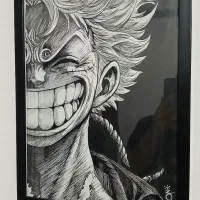 تابلو نقاشی انیمه وان پیس One piece