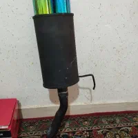 منبع اگزوز اسپورت استیل هفت رنگ