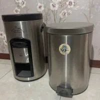 سطل برنج و سطل اشغال استیل