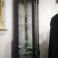 ویترین  ب همراه میز کامپیوتر