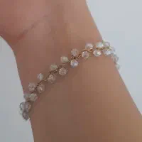 دستبند کریستالی