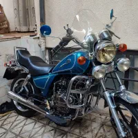 هارلی شهاب چاپار yx150F آنتیک پلاک ملی