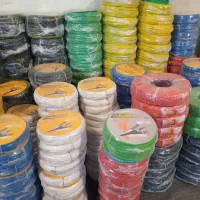 انواع سیم و کابل برق سایز 1.5 و 2.5  تمام مس و CCA