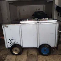 یخچال فالوده چرخ دارسالم و آماده کار