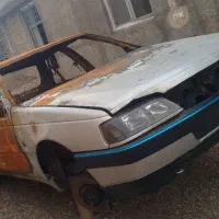 پژو ۴۰۵ سوخته