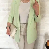 کت تک طرح زار جلو آستردار فری سایز