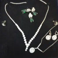 ۳نیم ست نقره