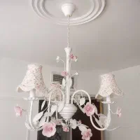 لوستر اتاق خواب فلزی
