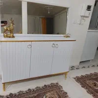 ایینه کنسول .میز تلویزیون