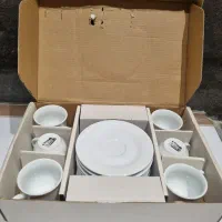 سرویس ۱۲ پارچه فنجان و نعلبکی قهوه خوری تقدیس