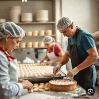 استخدام نیروی خدماتی در مجموعه نان و شیرینی