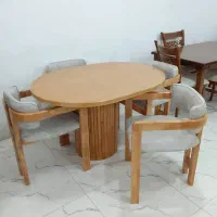 طرح امریکایی میزوصندلی در نهارخوری