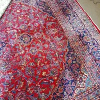 دستبافت ۱۲ متری زمینه لاکی سنتی