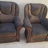 مبل ۵ نفره کارکرده سالم