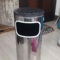 سطل زباله استیل اداری