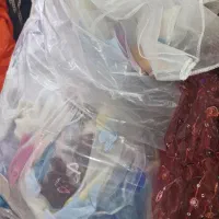 پرده  حریر  طرح دار کیلویی  زیر  متر