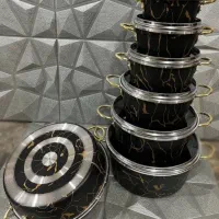 قابلمه ۱۴ پارچه ضرغام ماربل