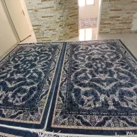 6 عدد فرش 8 رنگ سورمه ای هشت رنگ