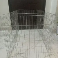 پارم سگ قفسه فلزی