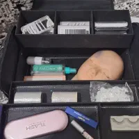 لوازم وسایل اکستنشن مژه لیفت مانکن کیف پالت مژه