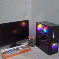 کیس گیمینگ همراه مانیتور 180 هرتز نسل دوازده