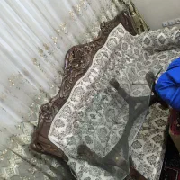 مبل سلطنتی با کاور پارچه ای