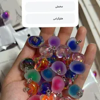 فروش تک و عمده گردنبند مخملی هلوگرامی شبتاب کادویی|بدلیجات|تهران, یافت‌آباد|دیوار