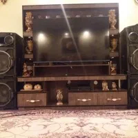 میز تلویزیون ودکوری چوب MDF
