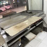 فِر ساندویچی ، چدن کروم ، چرخ دار