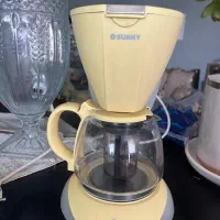 قهوه ساز،چایی ساز سانی رنگ‌ زرد