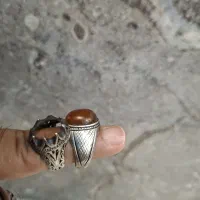 انگشتر نقره عقیق قدیمی