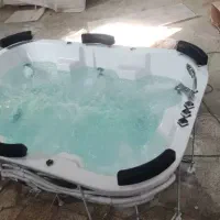 وان جکوزی ۶نفره اسپا کروم فول