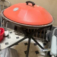 باربیکیو  زغالی کار کرده