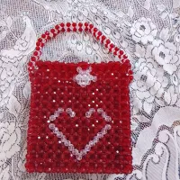 کیف مهره بافی