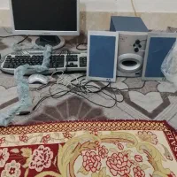 مانیتور سامسونگ کامپیوتر با کیبورد و باند و ساب
