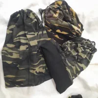 اسکارارف زمستانی طرح چریکی بند دار