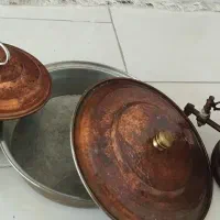 مس قدیمی|سماور، چای‌ساز، قهوه‌ساز|زنجان, |دیوار