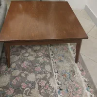 جلو مبلی و عسلی چوب راش درحد نو