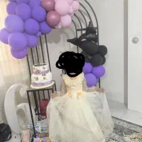 لباس عروس بچگانه نو و تمیز