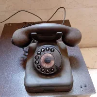 تلفن قدیمی زمینه