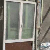 دوعدد درب آهنی انباری