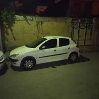 پژو ۲۰۶ تیپ ۵ بدون رنگ با برگه کارشناسی