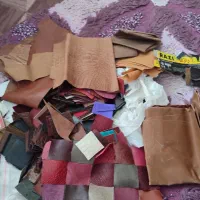 چرم گاوی و بزی بریده شده