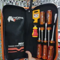 پیچ گوشتی ۷ پارچه نورس NORS ، نو   ابزار آچار